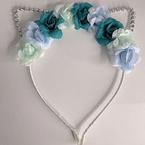 Unicorn-Themed Floral Headband